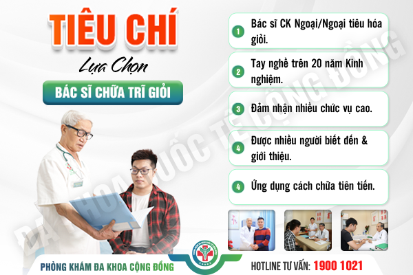 Tổng hợp danh sách bác sĩ chữa trĩ giỏi ở Hà Nội