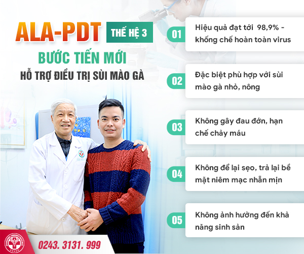 Chia sẻ về bệnh sùi mào gà ở hậu môn và cách chữa hiệu quả – Đại tá, BS CKII. Nguyễn Văn Châu