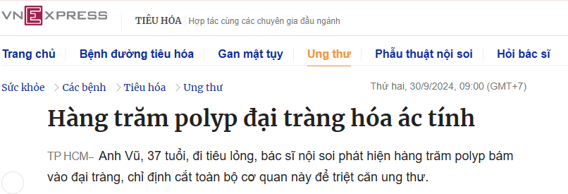 Polyp hậu môn là gì? Nhận diện các khối polyp, nguyên nhân và cách điều trị hiệu quả